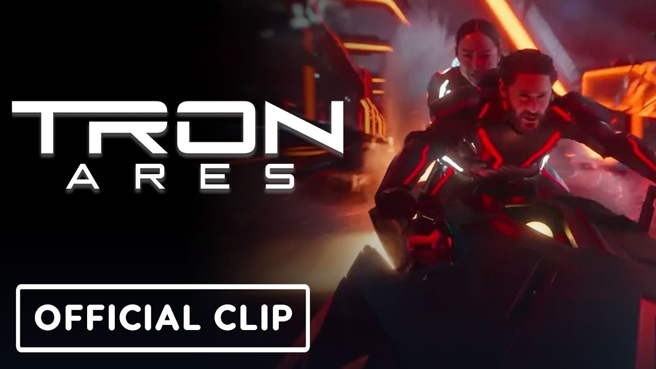 Tron: Ares – Official ‘Light Skimmer’ Clip (2025) Jared Leto, Greta Lee