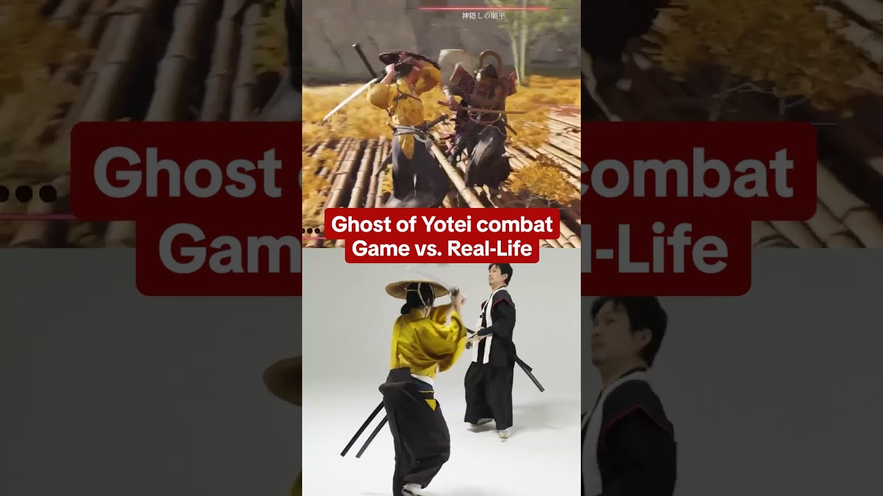 PlayStation recreated battle scenes from Ghost of Yotei with Tenshinryu Hyoho. #ghostofyotei #ps5
