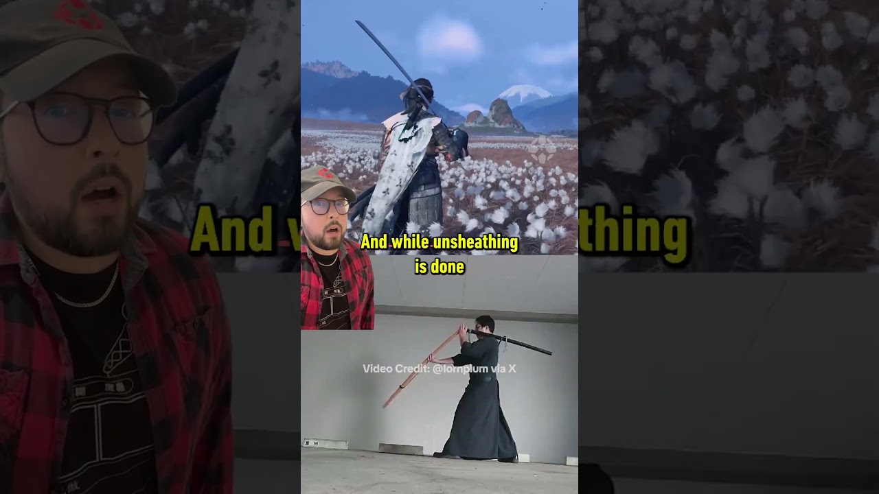 This Ghost of Yotei animation is 50% realistic