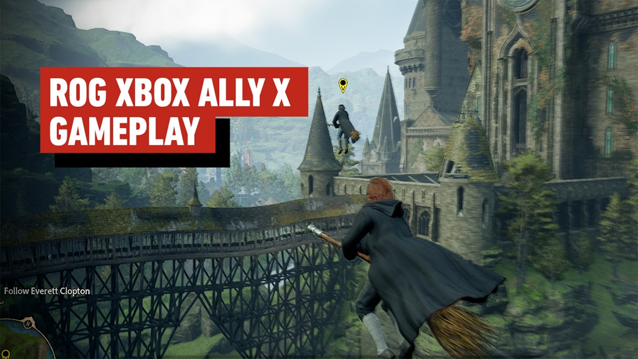 Hogwarts Legacy On The Xbox Handheld | ASUS ROG Xbox Ally X Gameplay