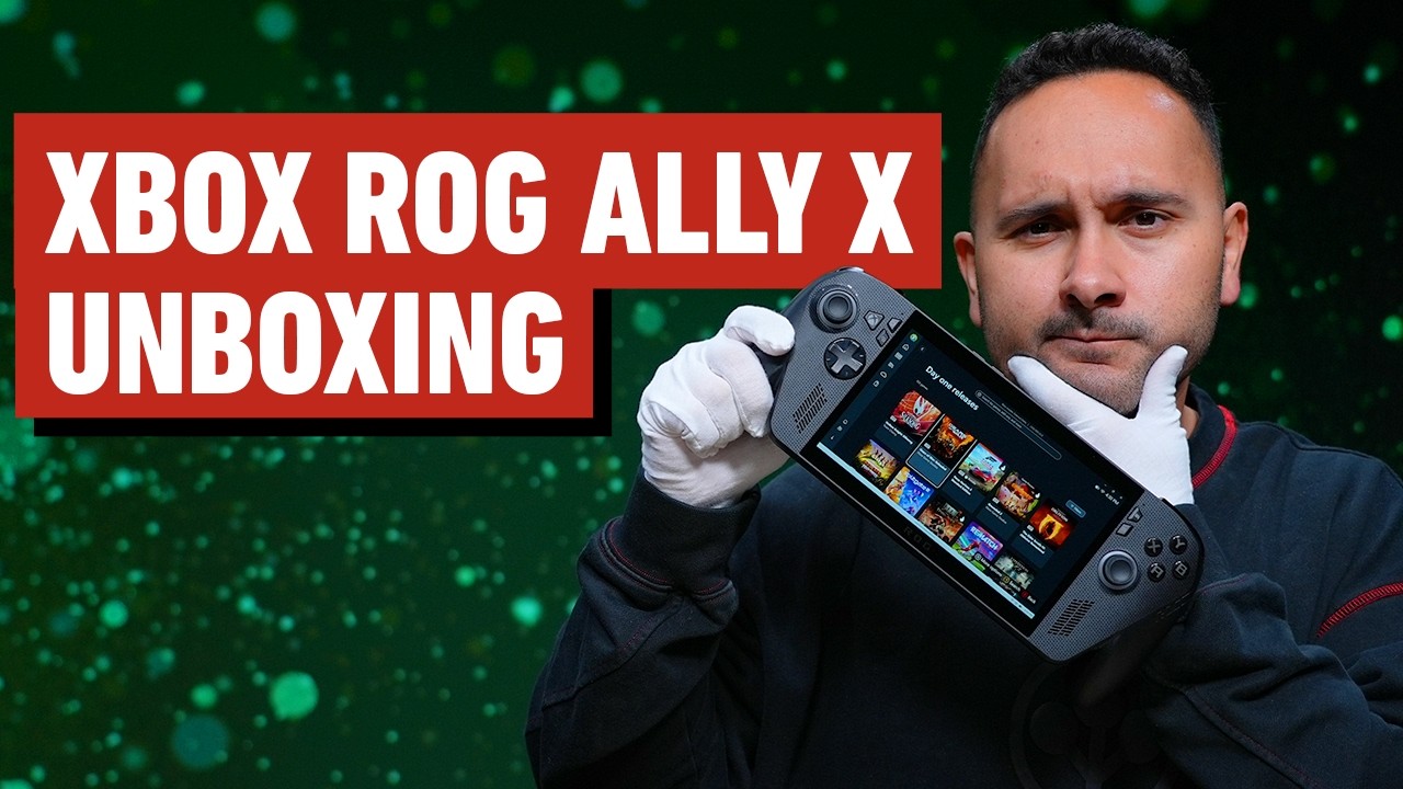 ROG Xbox Ally X Unboxing