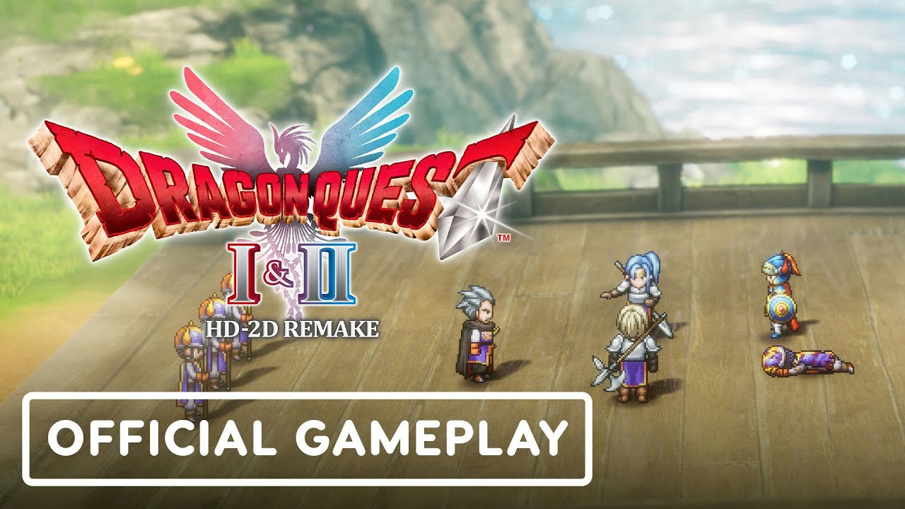 Dragon Quest I & II HD-2D Remake: Rescuing Princess Gweaelin Gameplay