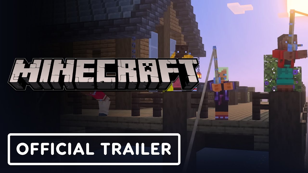 Minecraft – Official Friendly Fishing Add-On Reveal Trailer