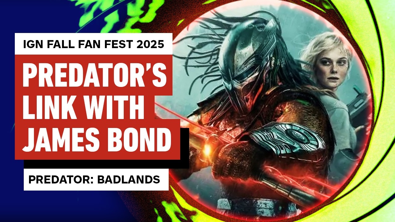 How Predator: Badlands Was Inspired by James Bond and World of Warcraft | IGN Fall Fan Fest 2025