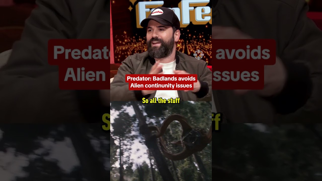 Why Predator: Badlands is set in the far future. Presented by @BPSR_Official #ignfanfest