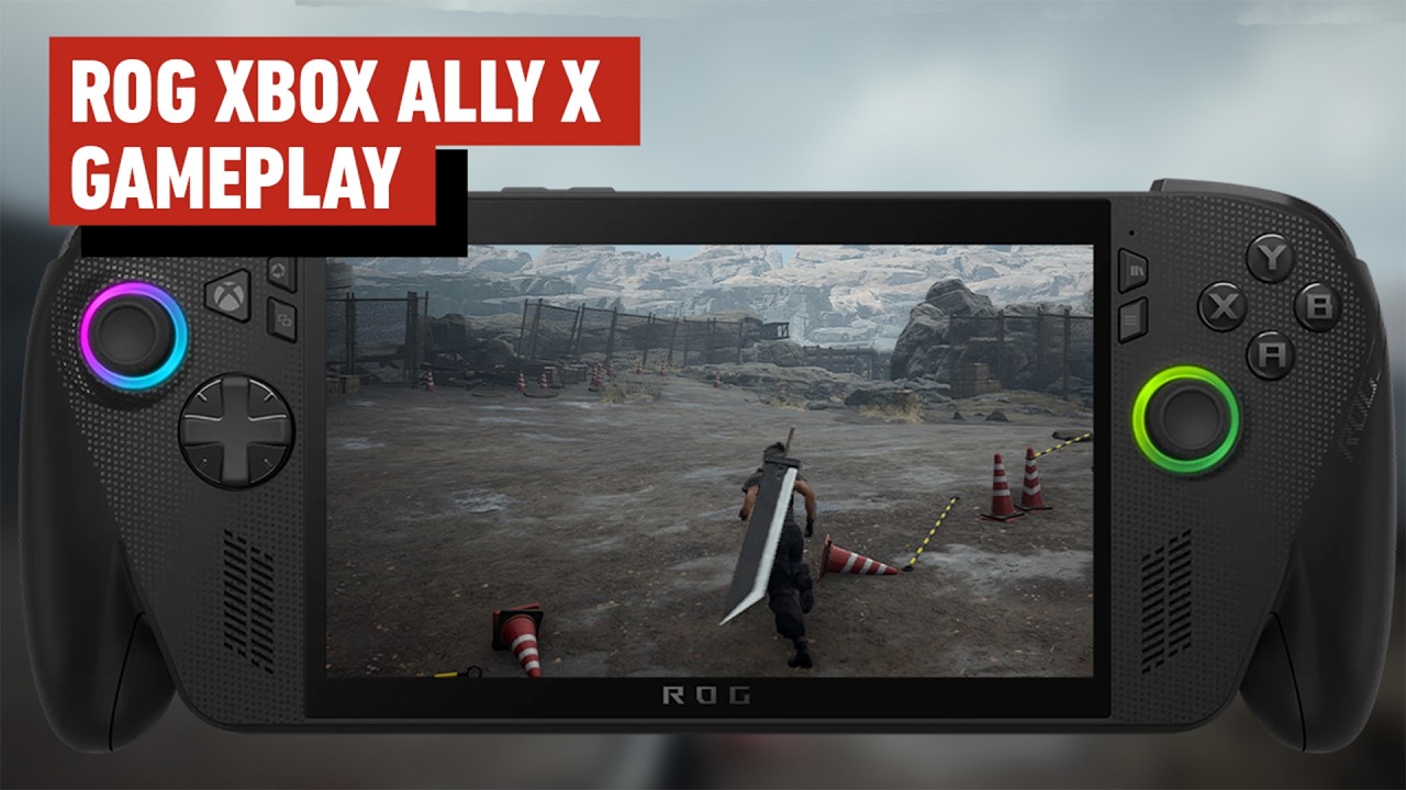 Final Fantasy 7 Rebirth On The Xbox Handheld | ASUS ROG Xbox Ally X Gameplay