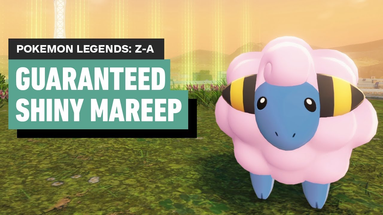Pokemon Legends: Z-A – How to Get a Guaranteed Shiny Mareep!