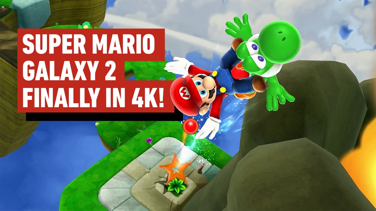 Super Mario Galaxy 2 – Enhanced Switch 2 Gameplay 4K 60FPS