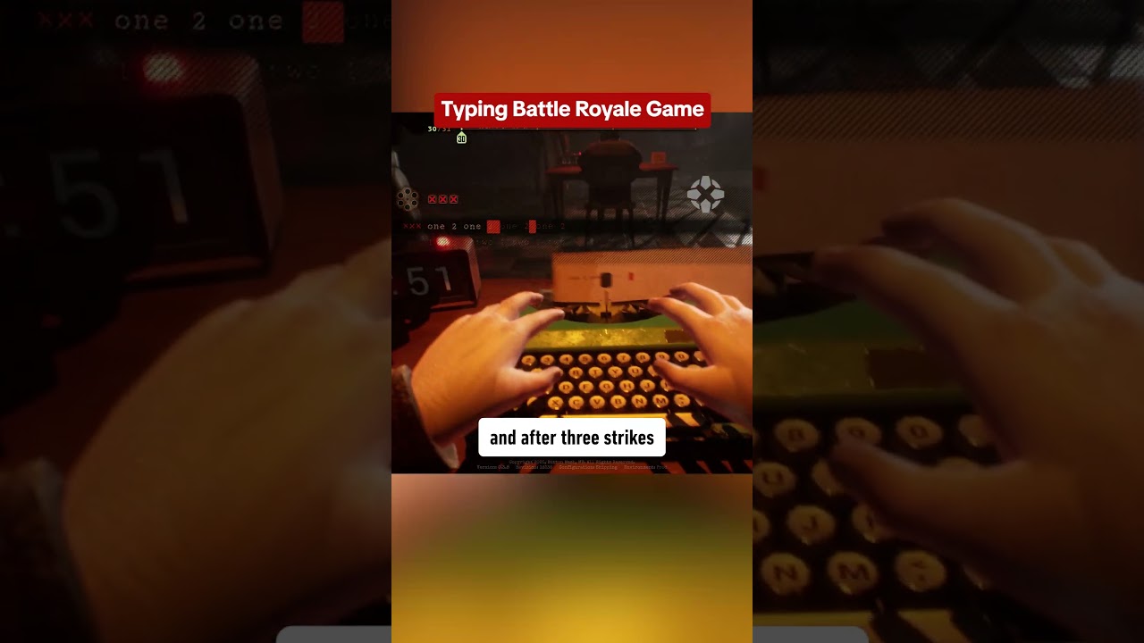 Final Sentence is a TYPING Battle Royale! Don’t mess up!!1 #finalsentence #battleroyale #ign #gaming