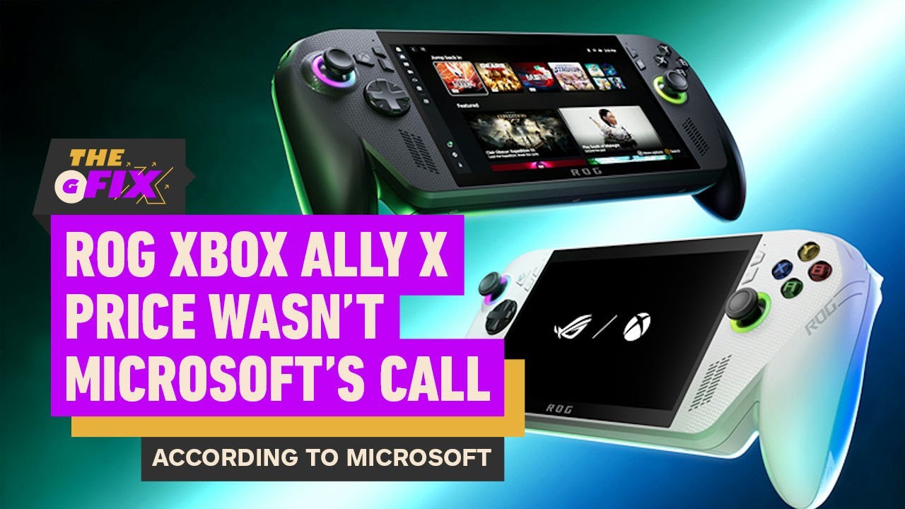 Xbox Boss Blames ASUS For ROG Ally X’s $1000 Price Tag – IGN Daily Fix