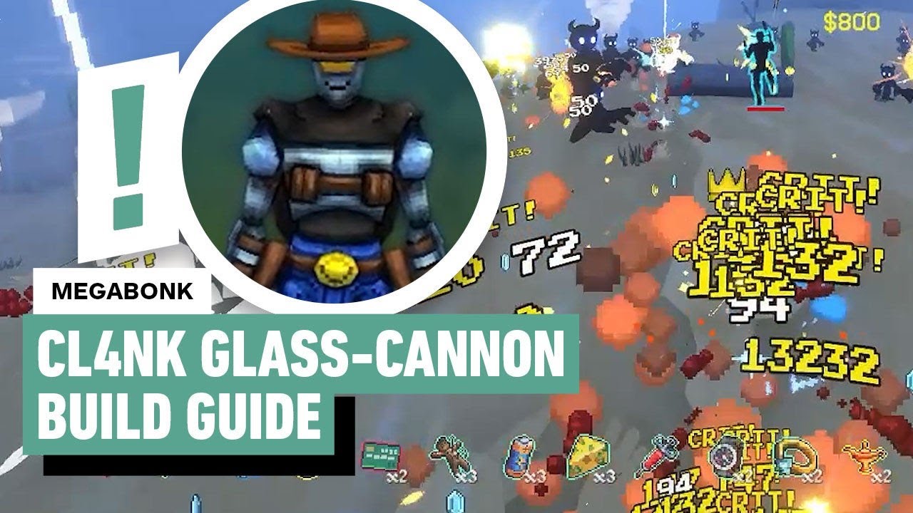 Megabonk CL4NK Build Guide: Best Weapons, Tomes, and Items for Crit Madness