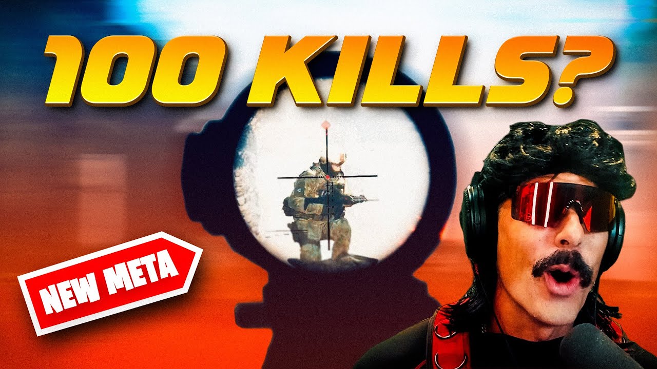 Dr Disrespect Goes for 100 KILLS in Battlefield 6