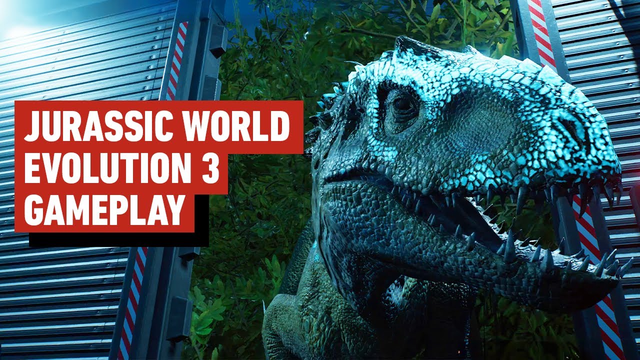 Jurassic World Evolution 3: Jeff Goldblum Intro and Dinosaur Spotlight