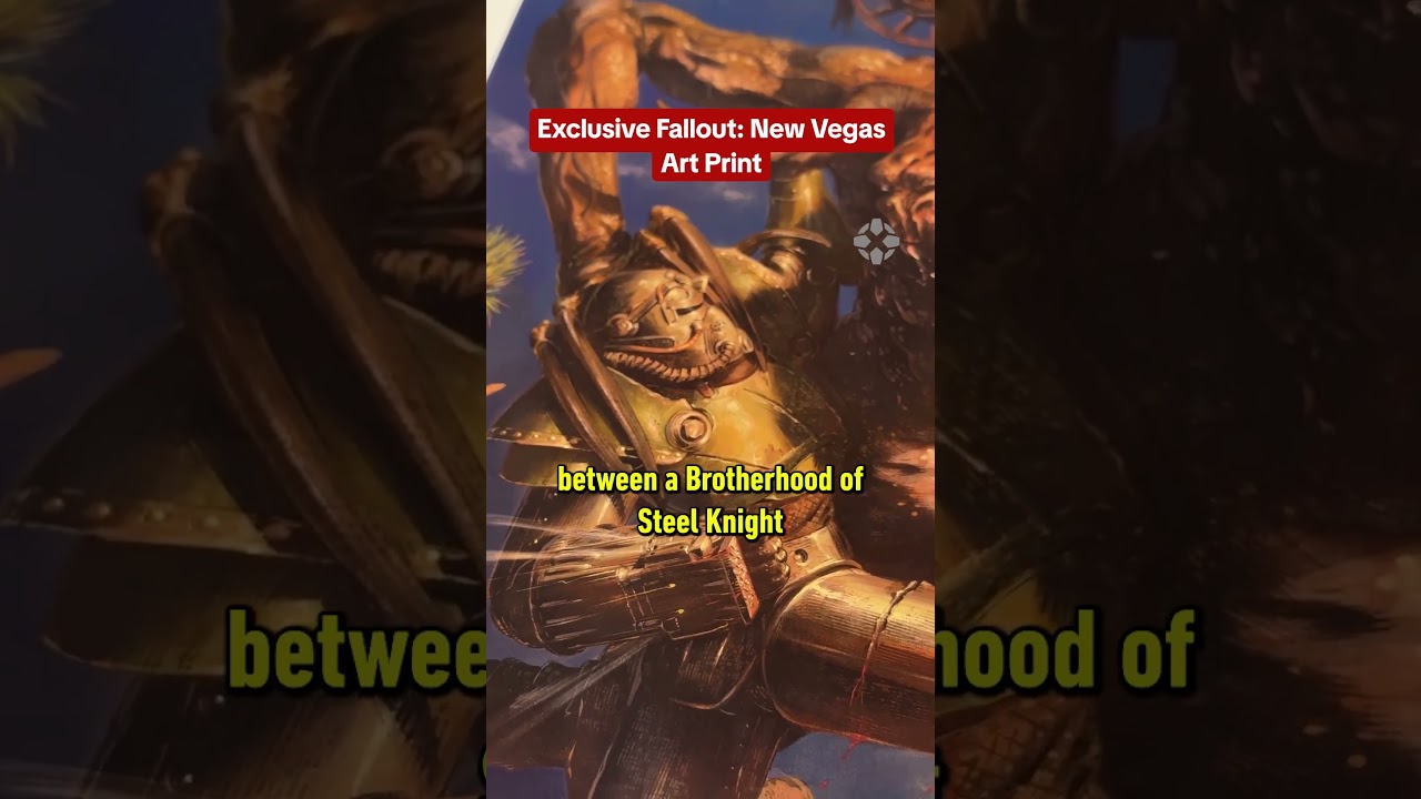 This Fallout: New Vegas art print is SICK and it’s exclusive to IGN Store! #max58 #fallout #ign #art