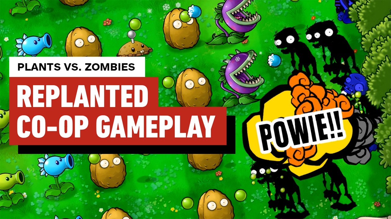Plants vs. Zombies: Replanted – Co-Op Gameplay