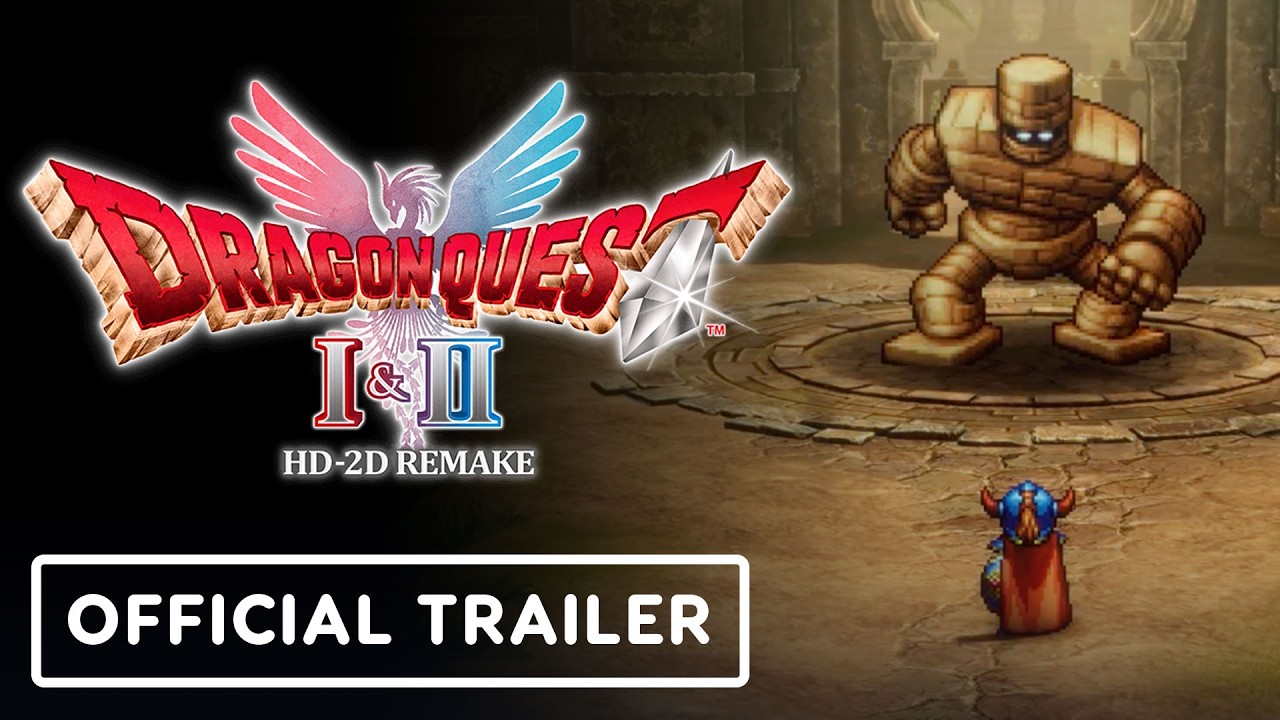 Dragon Quest I & II HD-2D Remake – Official Launch Trailer