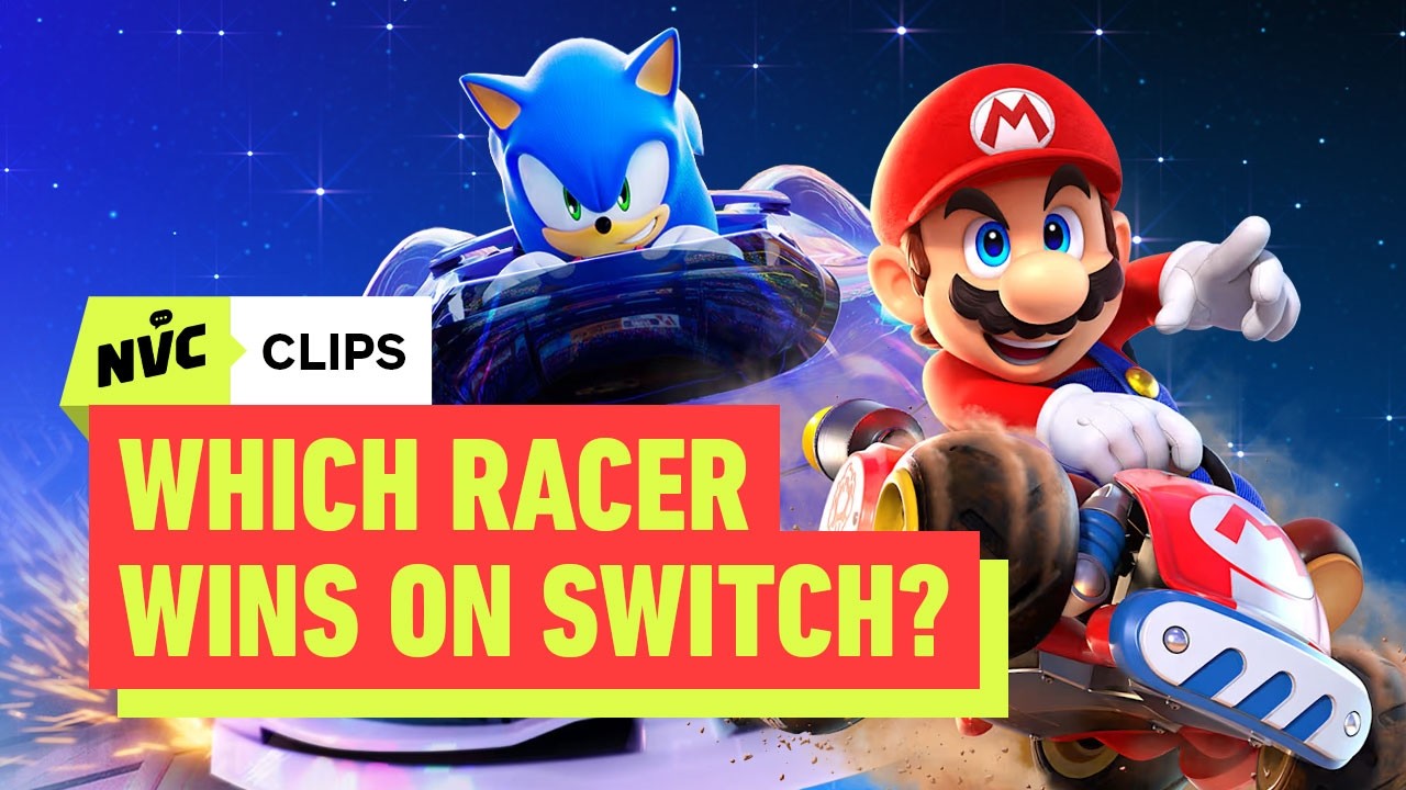 Mario Kart World VS Sonic Racing CrossWorlds – NVC Clips