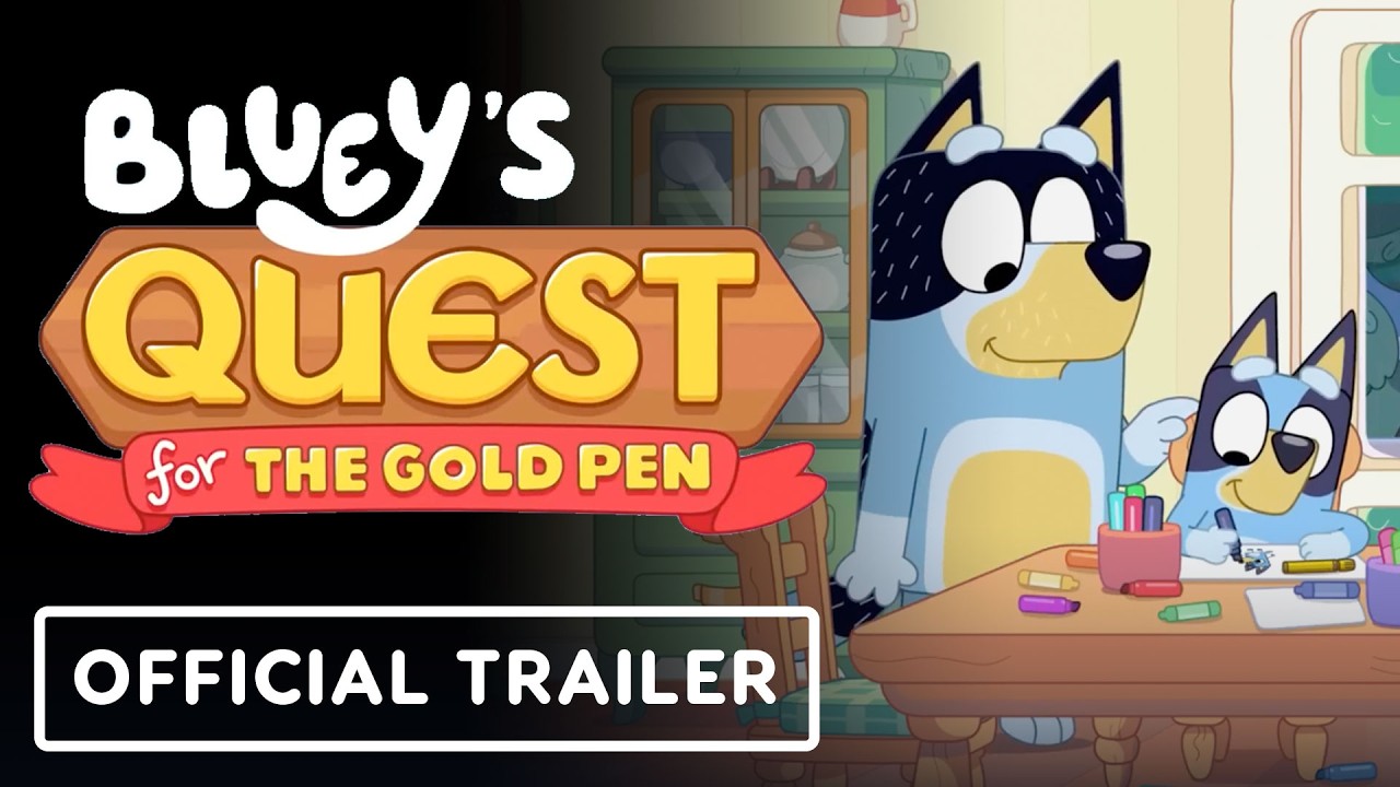 Bluey’s Quest for the Gold Pen – Official Announcement Trailer
