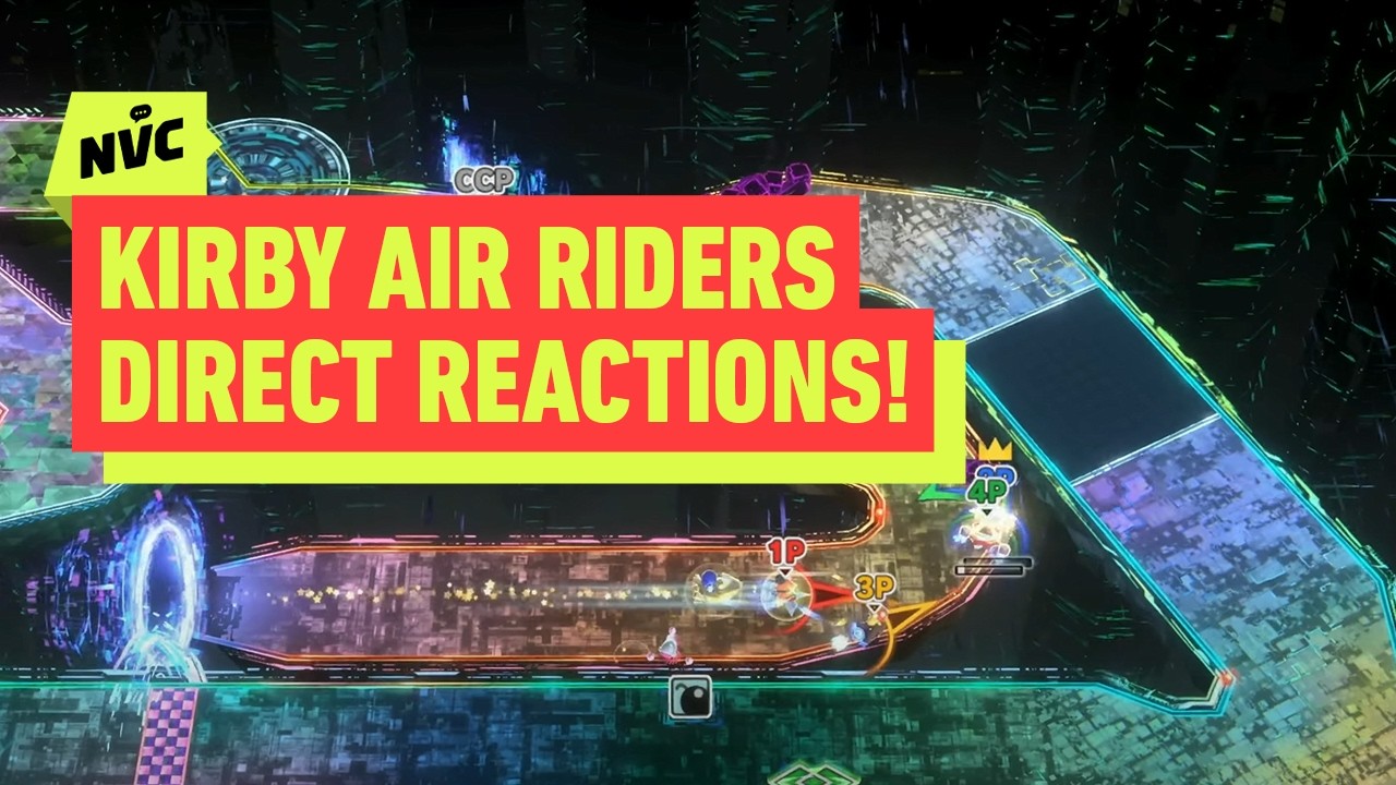 Kirby Air Riders Direct Reactions – NVC Clips