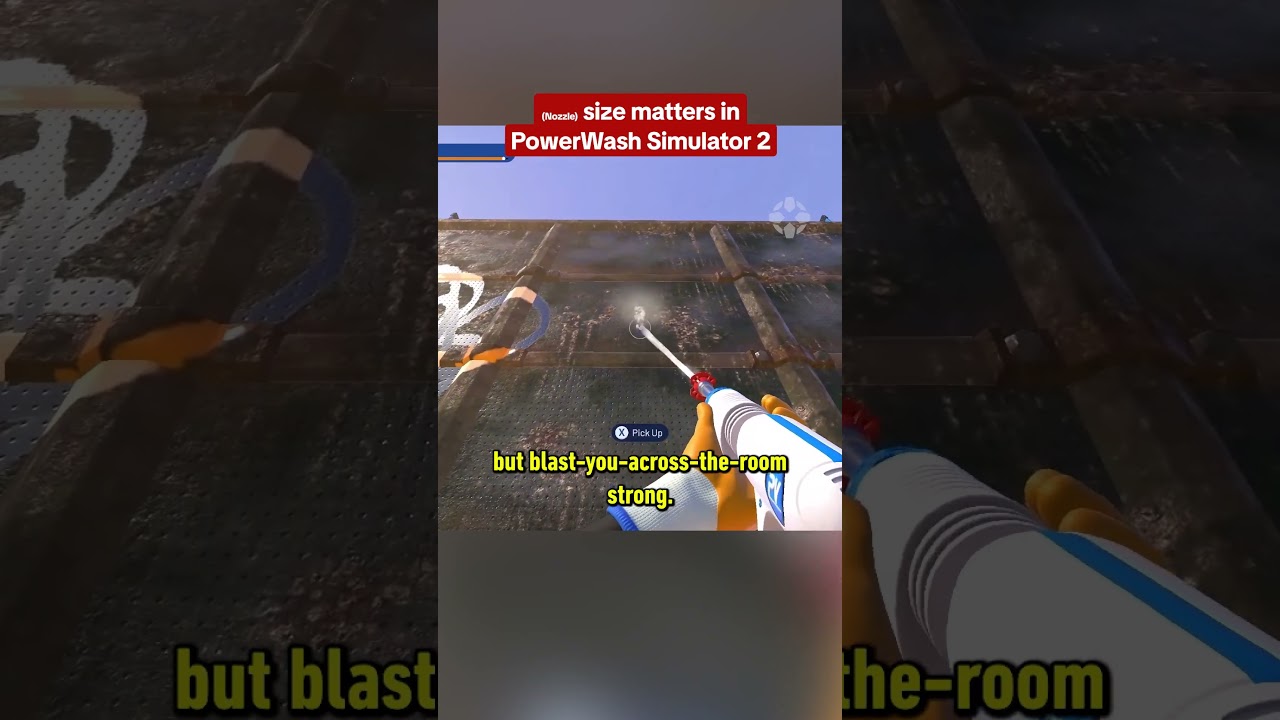 PowerWash Simulator 2 nozzle size doesn’t matter…or does it?