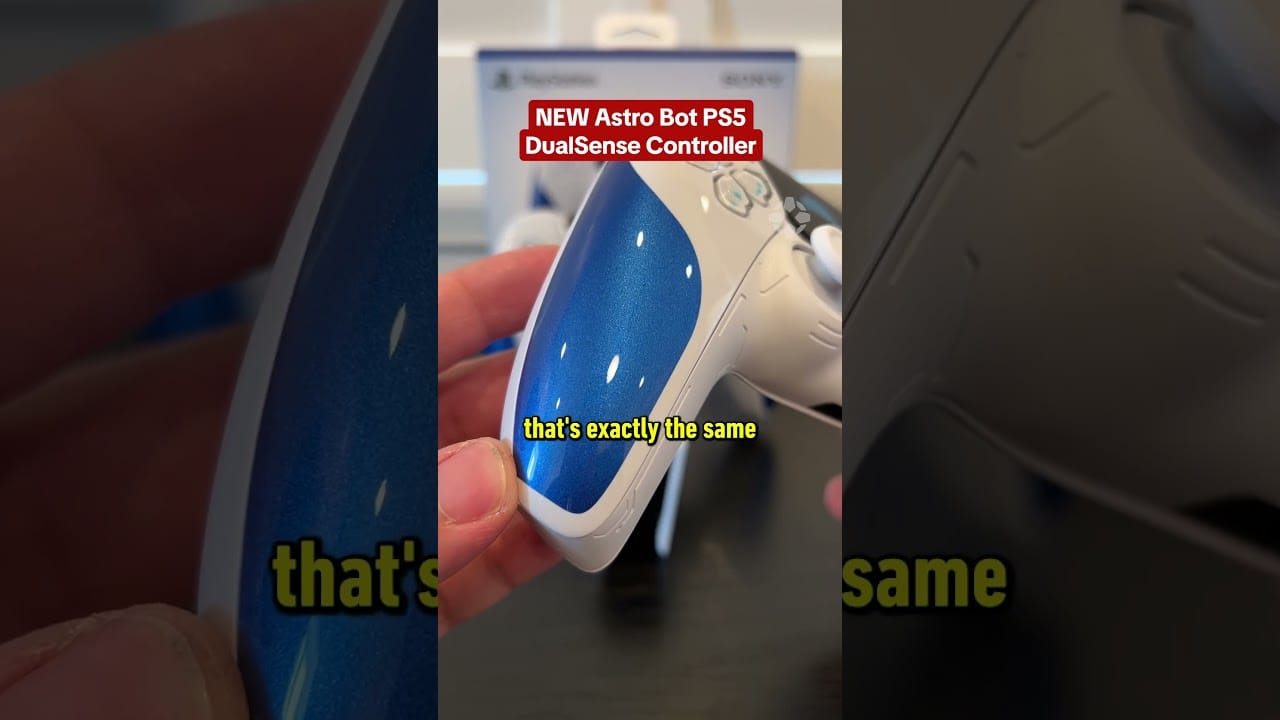 New Astro Bot PS5 controller is ^_^