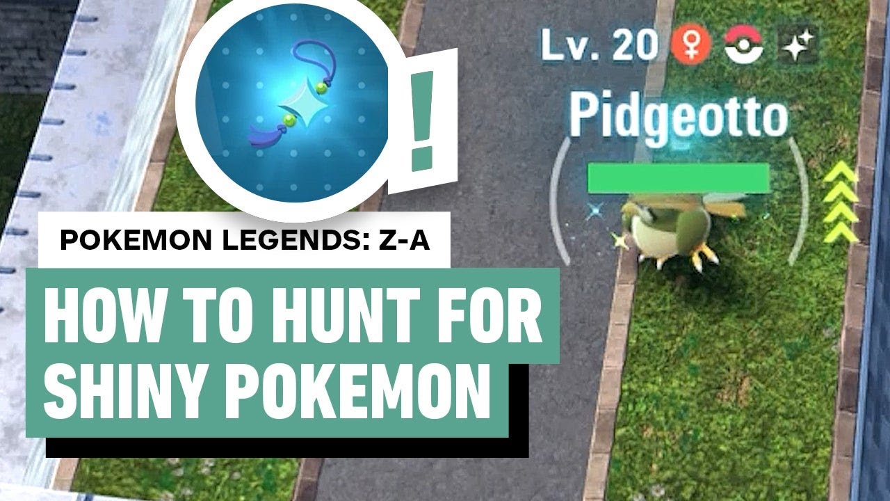 Pokemon Legends: Z-A – How to Hunt For Shiny Pokemon