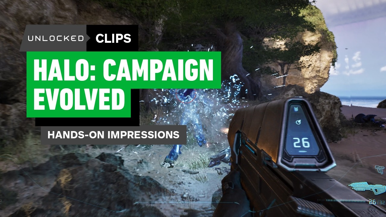 Halo 1 Remake Hands-On Impressions – Unlocked Clips