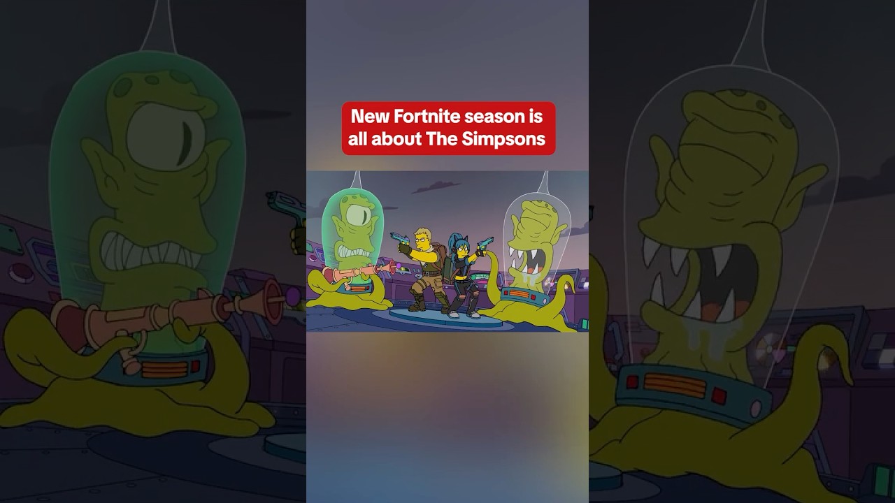 The Simpsons Fortnite season starts Saturday, 11/1 with a live event! #fortnite #thesimpsons #gaming