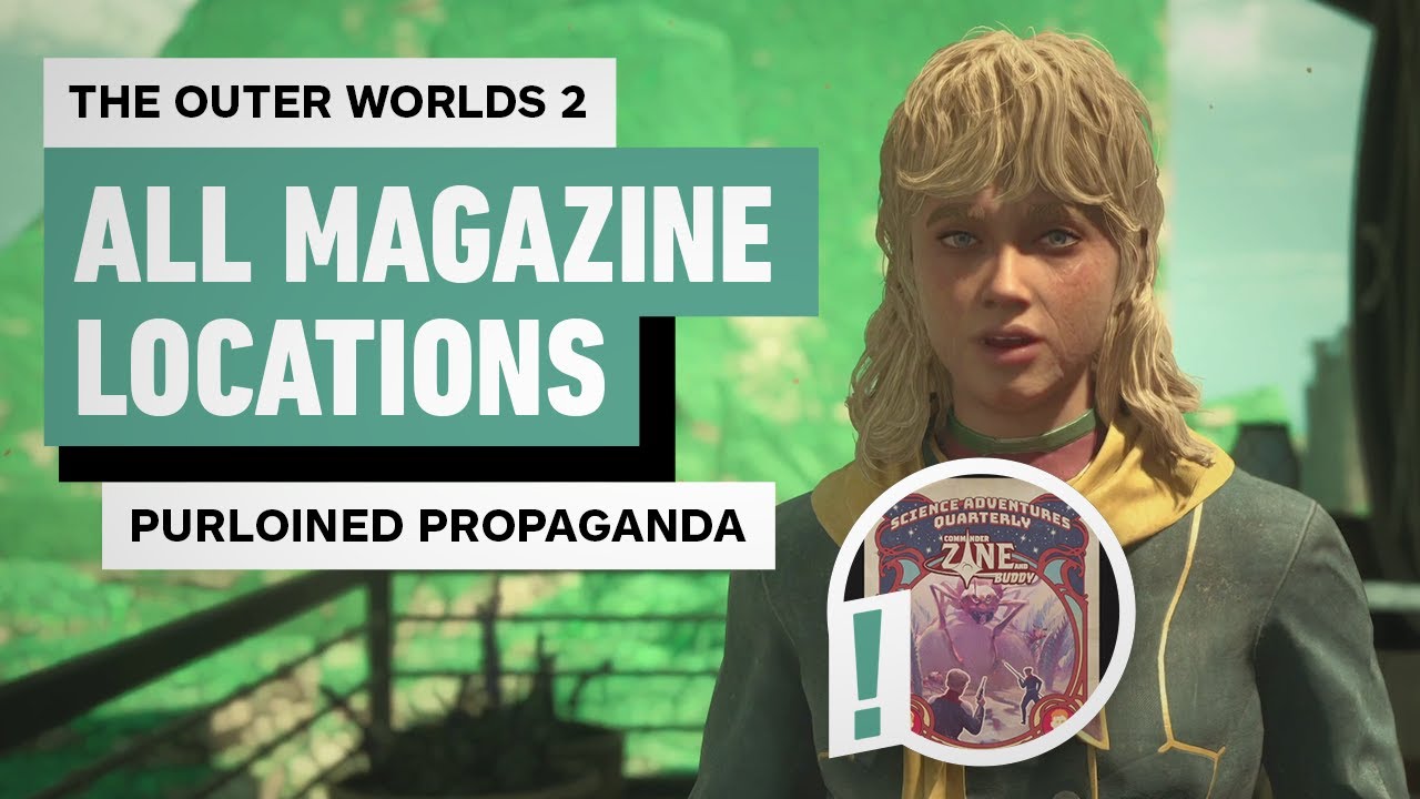 The Outer Worlds 2 – All Magazine Locations (Purloined Propaganda Quest)