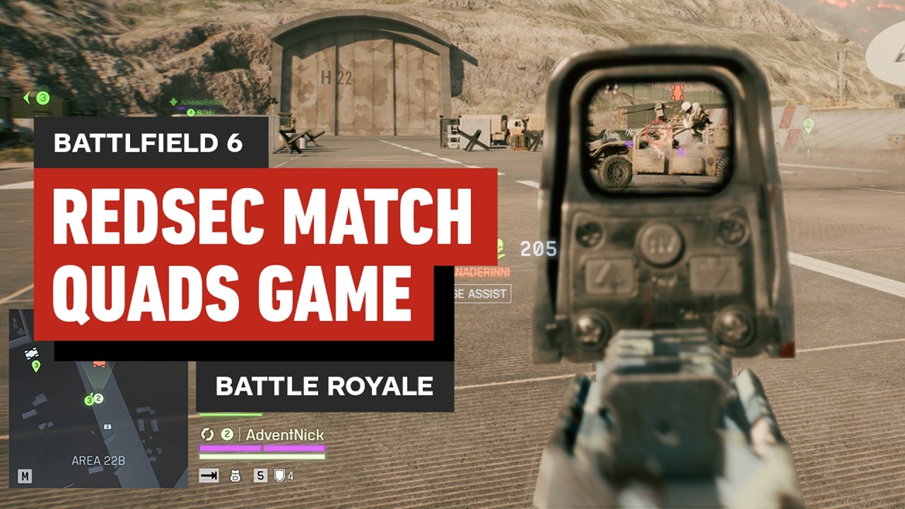 Battlefield 6: RedSec Battle Royale – 17 Minutes of Gameplay (Max Settings 4K 60FPS)