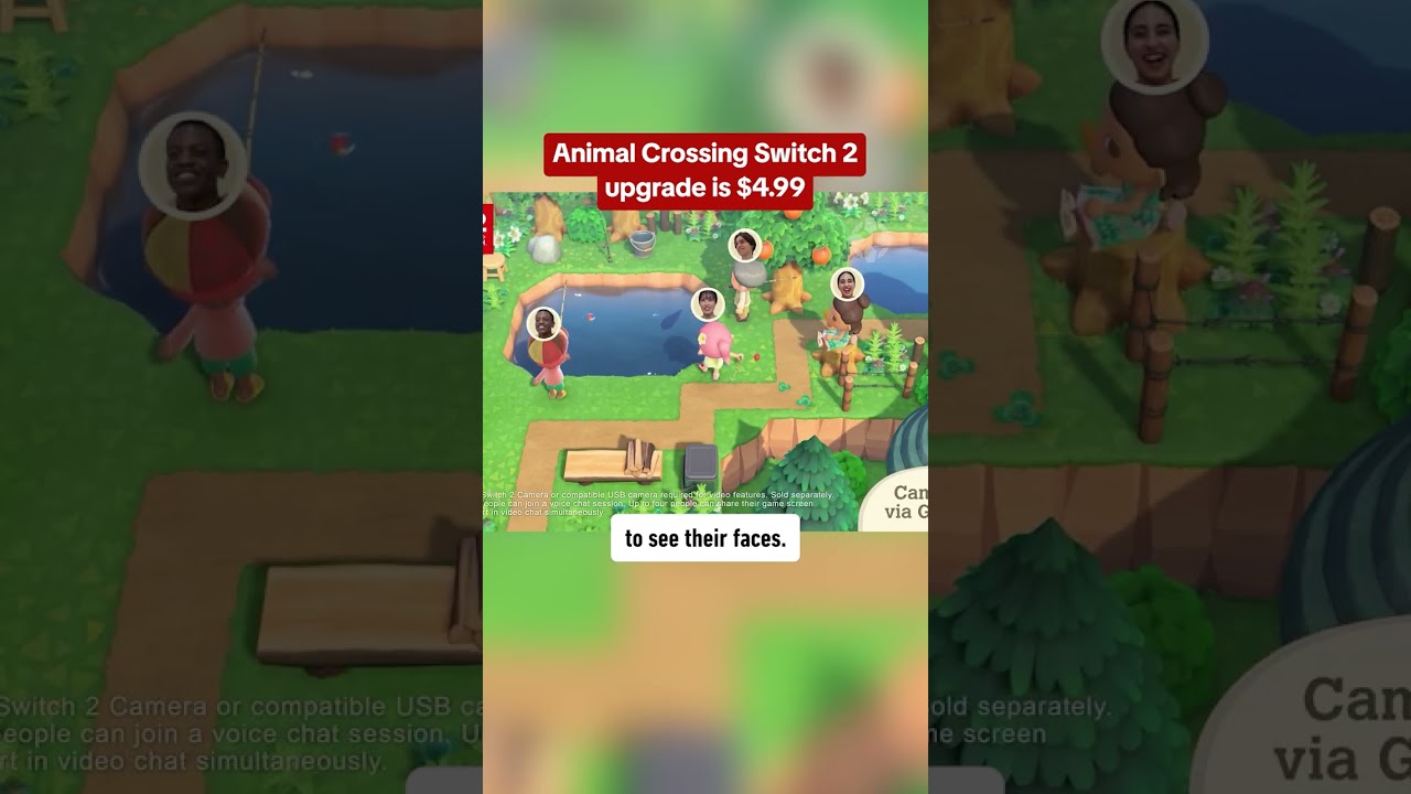 Are you going to buy Animal Crossing: New Horizons Switch 2 Edition Upgrade Pack for $5? #acnh #ign