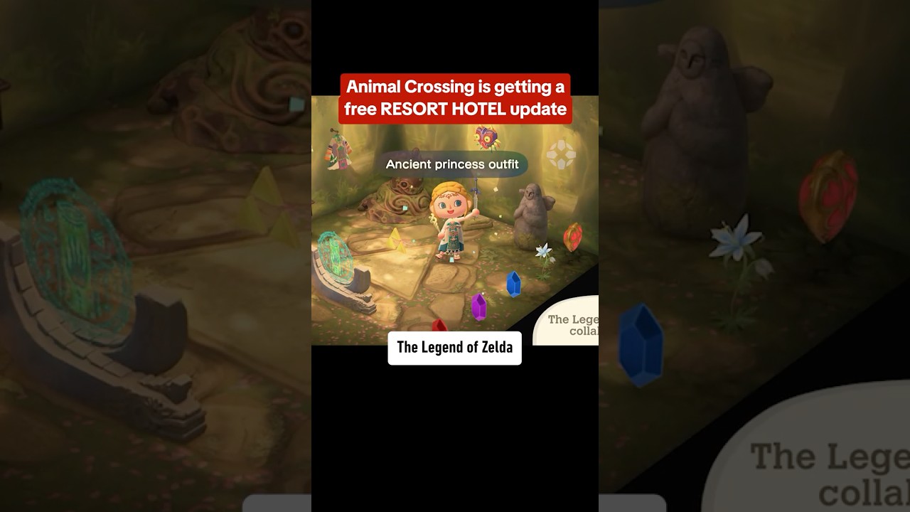 Animal Crossing is getting a BIG free update that includes Zelda, a Resort Hotel, and more! #ign