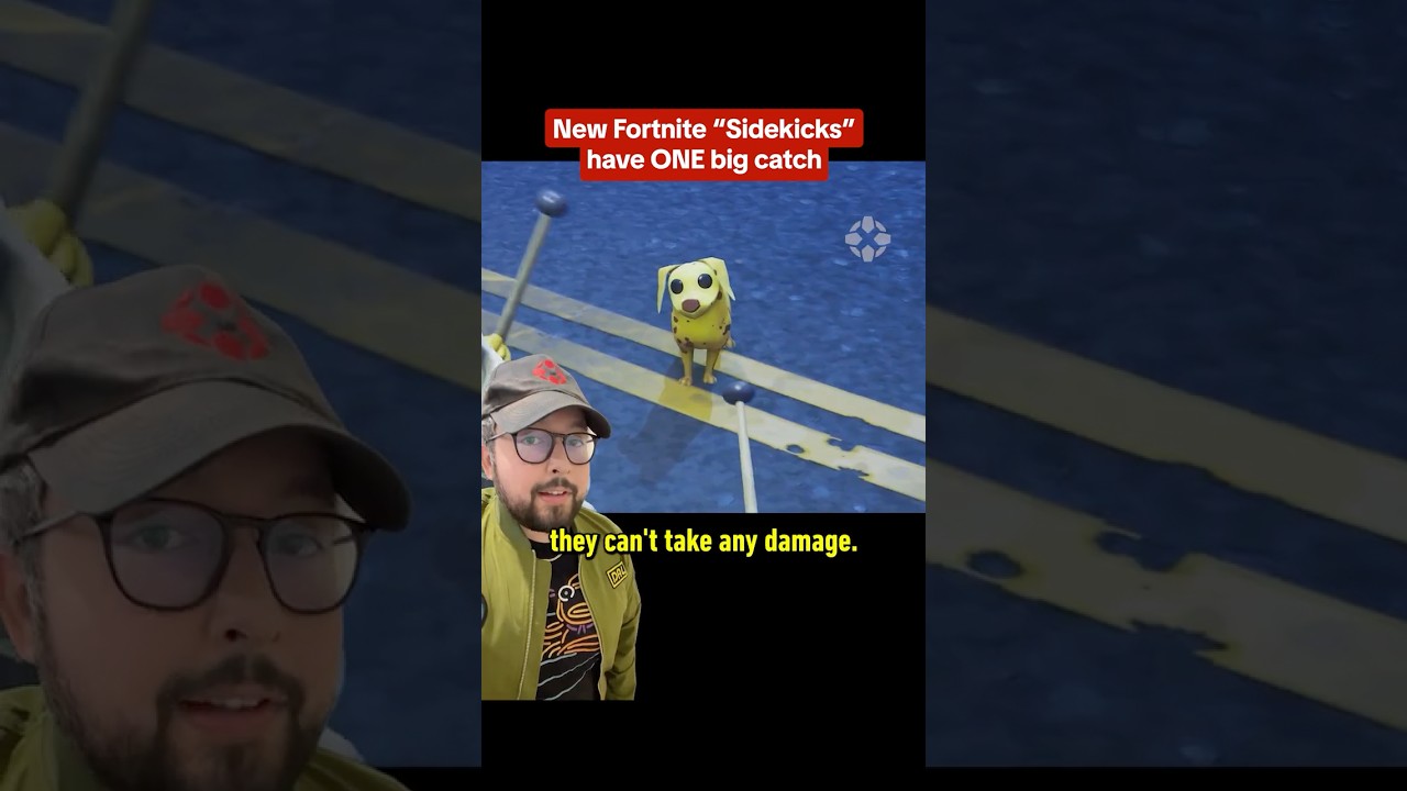 Fortnite fans are unhappy that you can only customize Sidekicks ONCE. #fortnite #sidekicks #ign