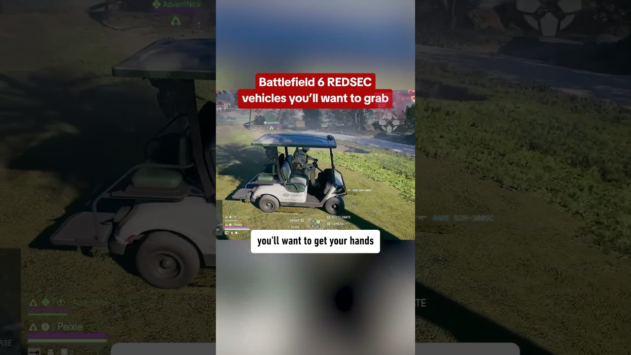 The new vehicles of Battlefield 6’s Battle Royale, REDSEC. Presented by @Battlefield