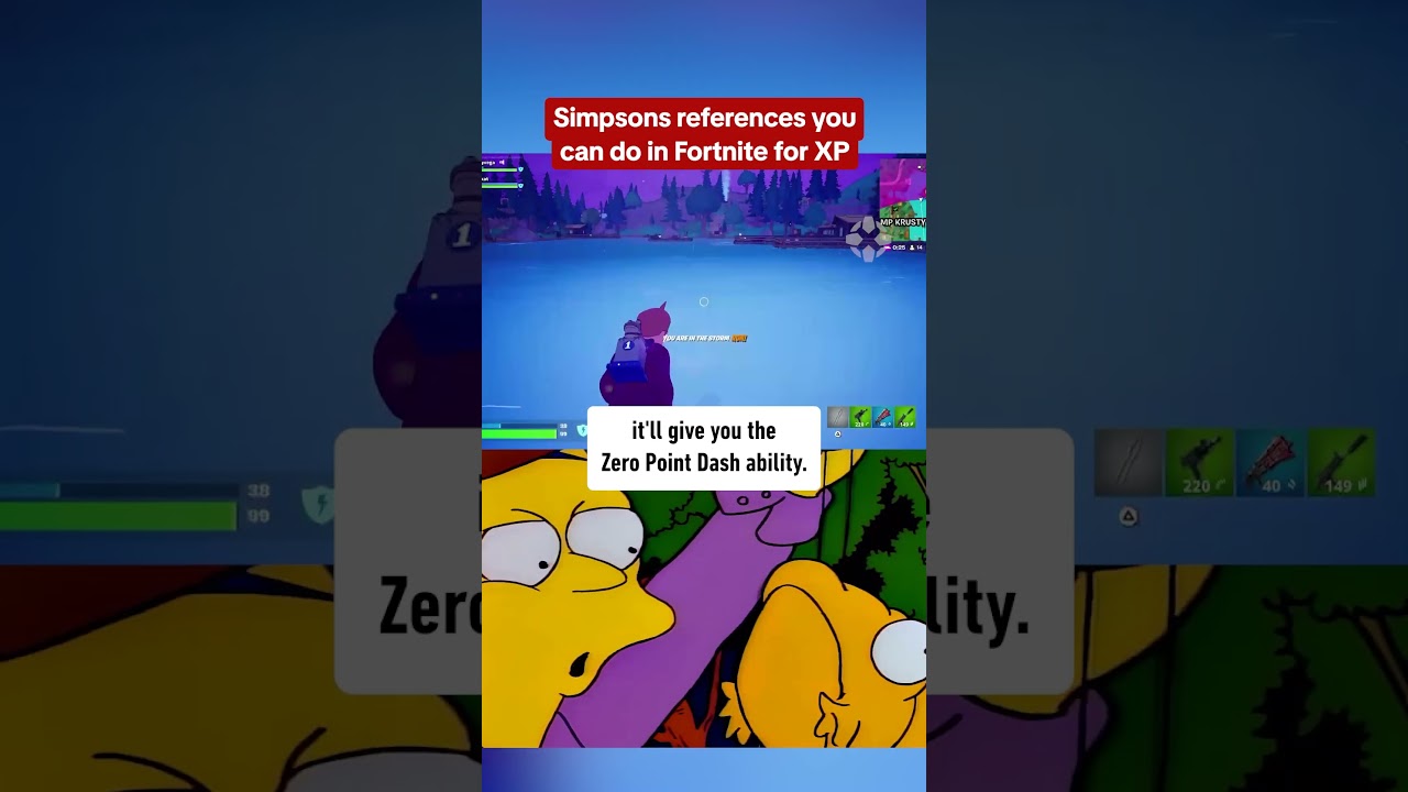 Hidden Simpsons quests in Fortnite