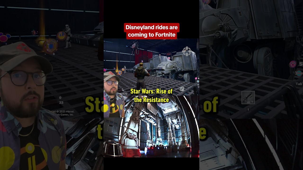 How Disneyland rides work in Fortnite