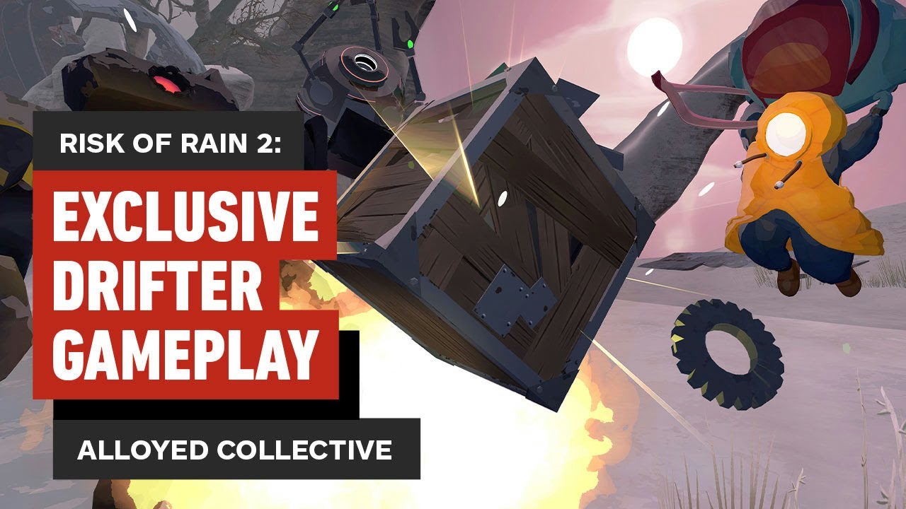 Risk of Rain 2: Alloyed Collective – Exclusive Drifter Gameplay