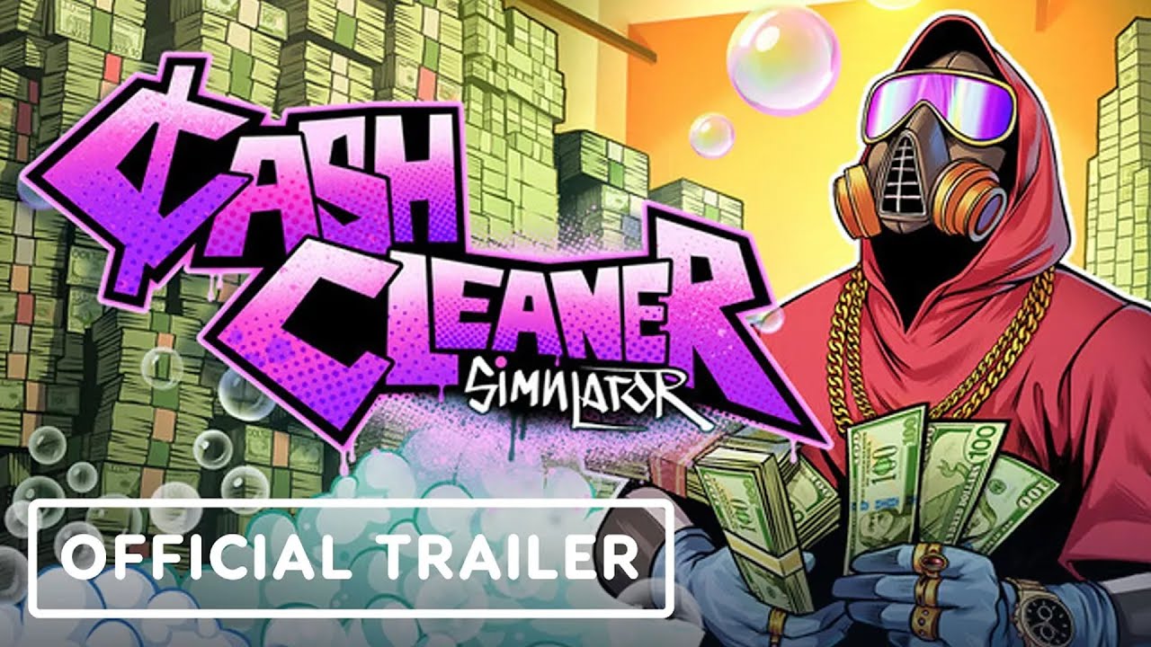 Cash Cleaner Simulator – Official Console Release Date Trailer