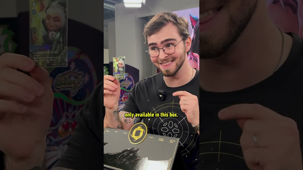 The SLICK packaging for Riftbound’s Worlds Bundle