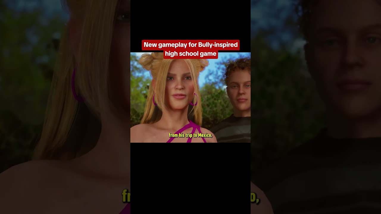 This open-world game is inspired by early 2000s teen movies! Game: Agefield High: Rock the School