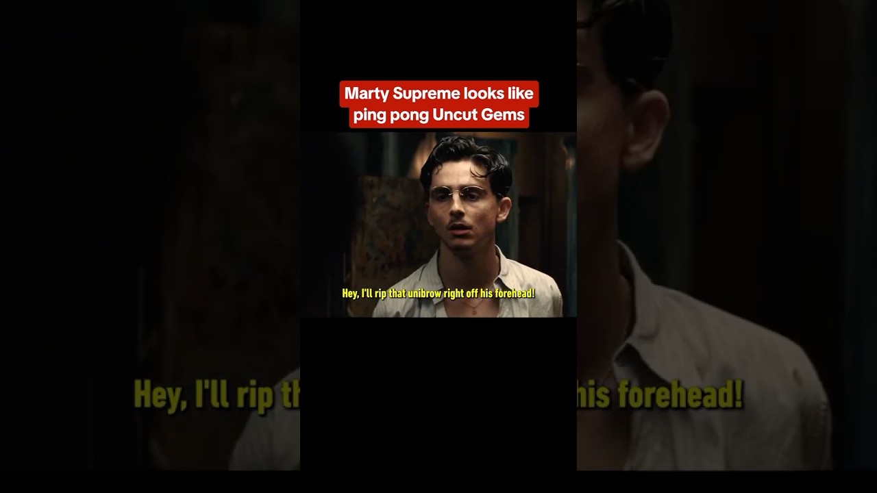 Did you know Marty Supreme is about a real table tennis player? #timotheechalamet #movie #trailer