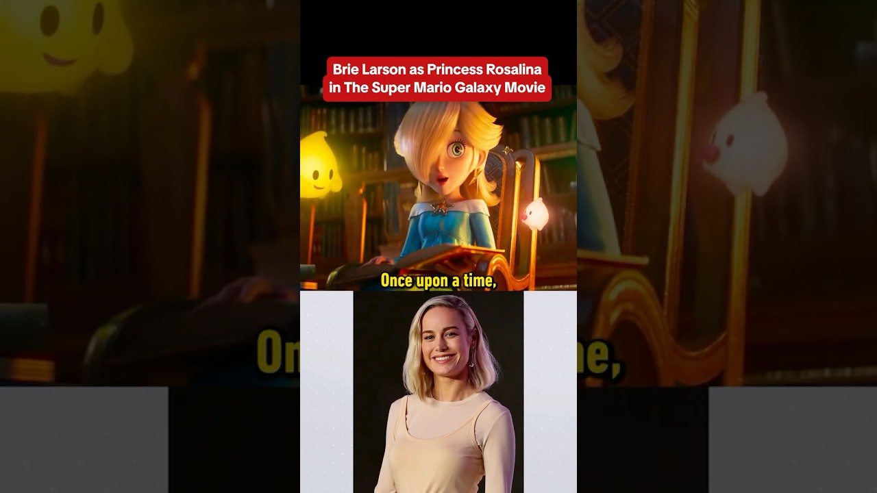 What Rosalina sounds like in The Super Mario Galaxy Movie