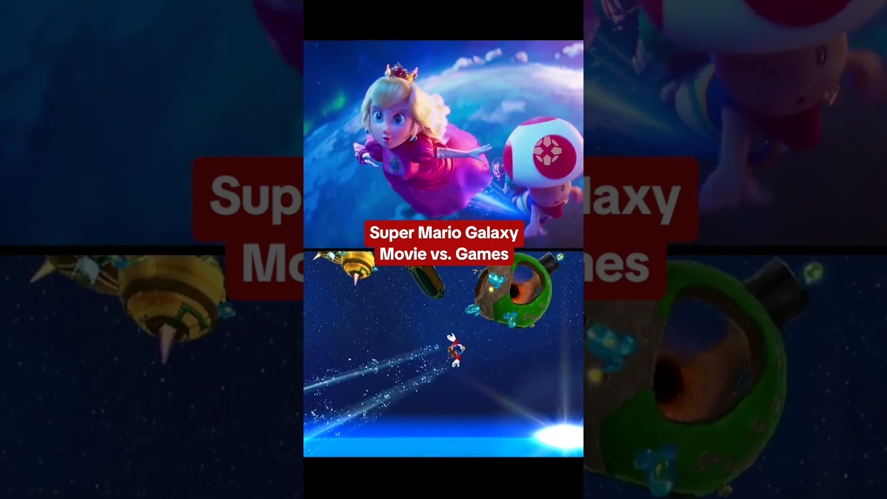 Super Mario Galaxy game references