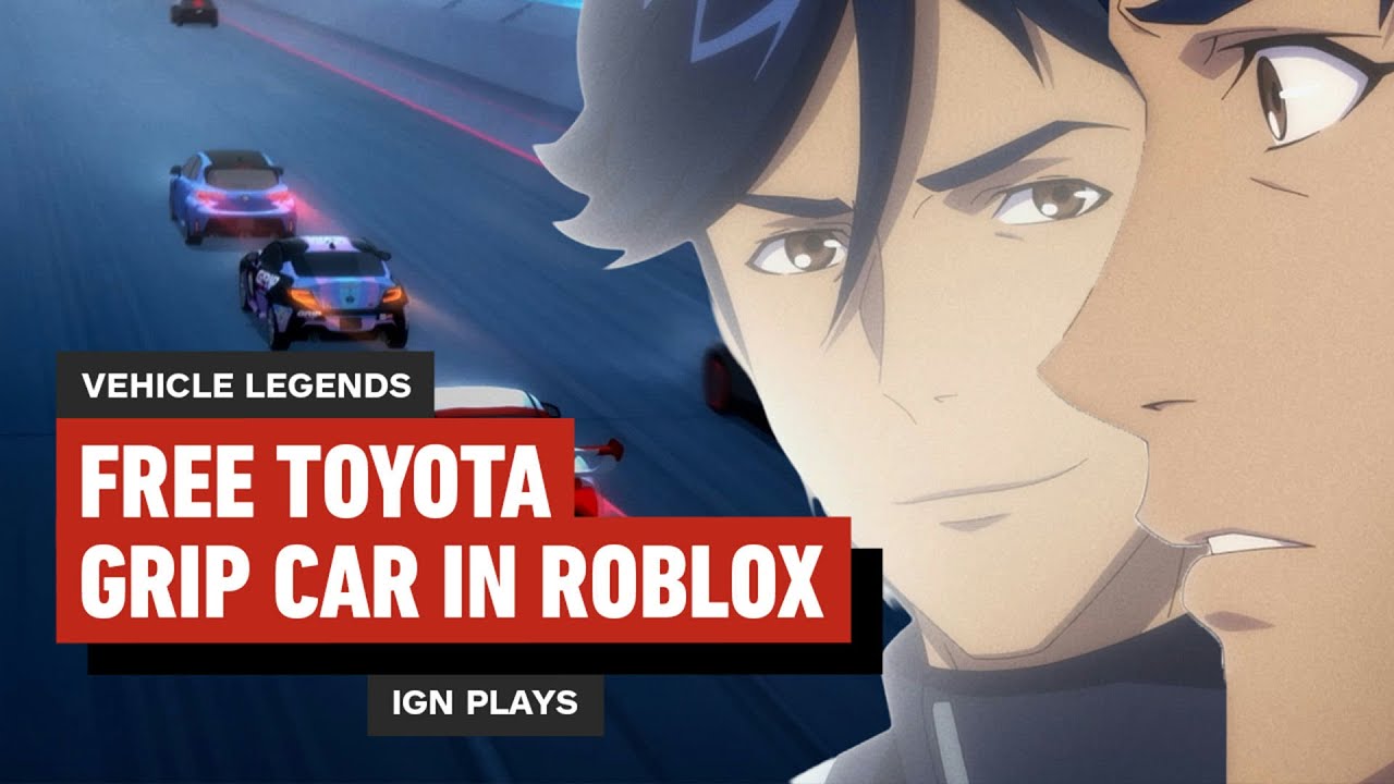 Toyota’s Animated Original Series GRIP Finale in Roblox Vehicle Legends