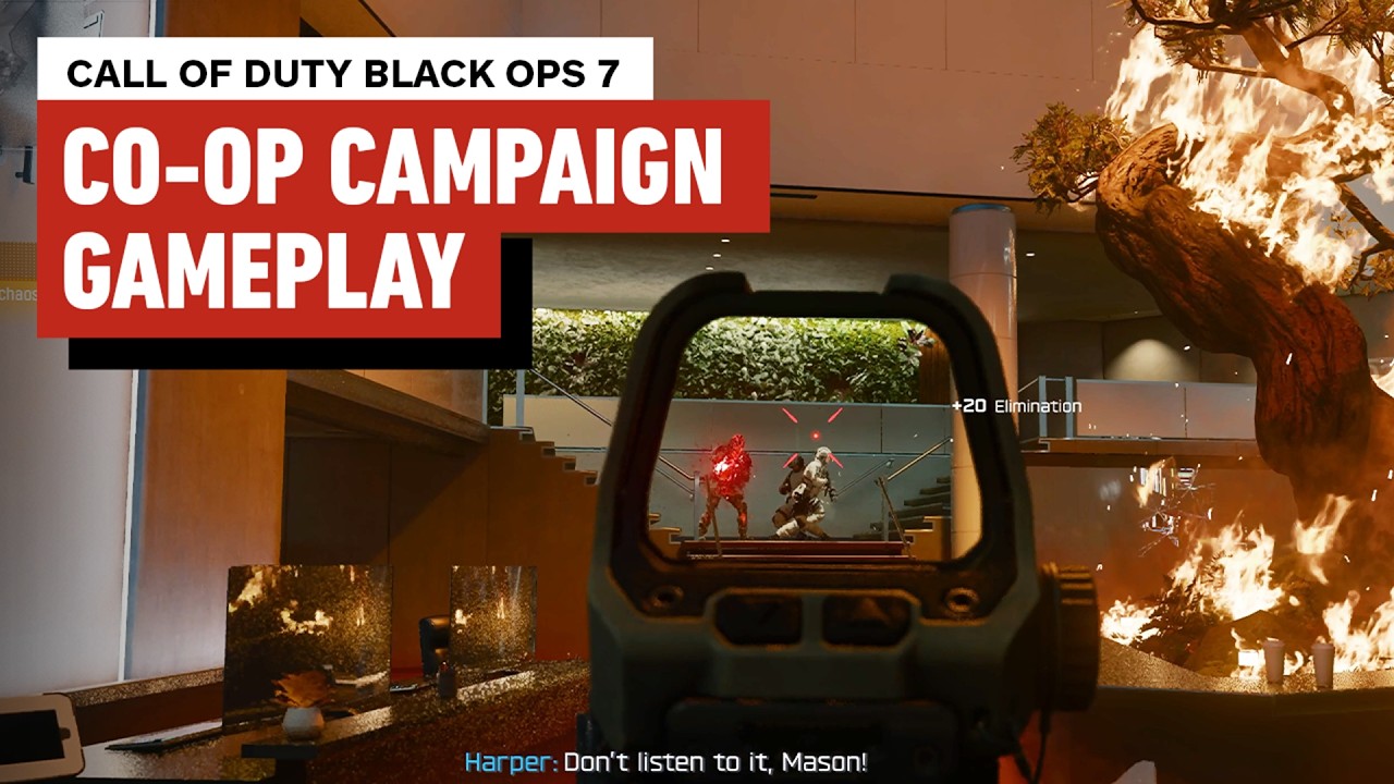 Call of Duty: Black Ops 7 – 18 Minutes of Solo Campaign Gameplay