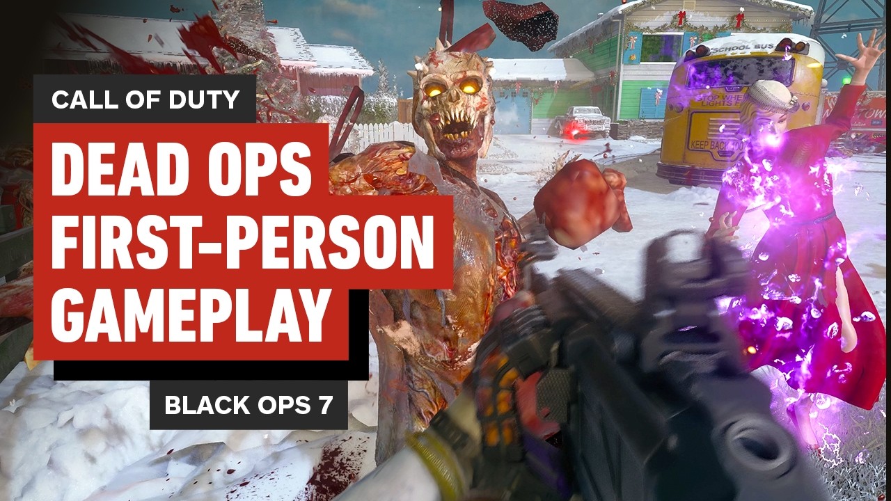 Call of Duty: Black Ops 7 – Dead Ops Arcade 4 First-Person Gameplay