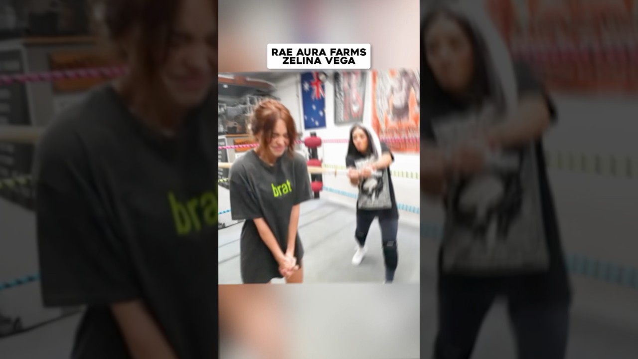 Valkyrae vs Zelina Vega 😭