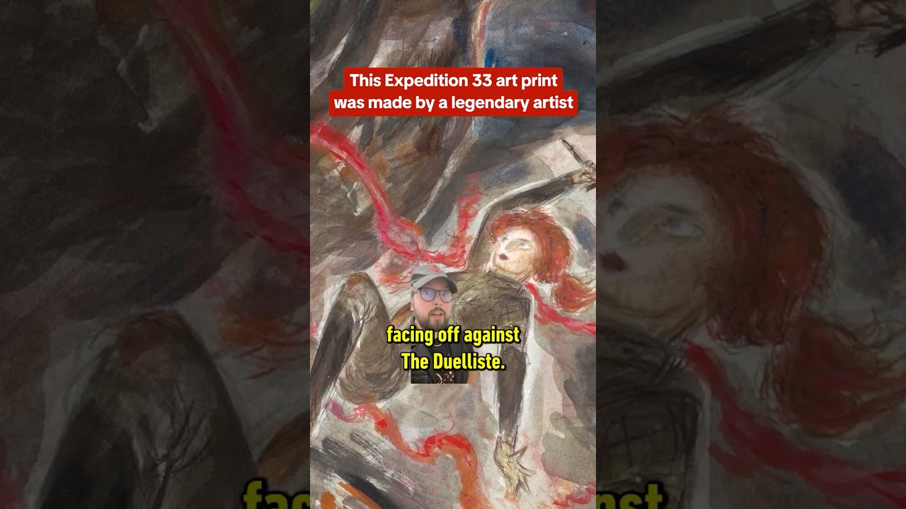 Clair Obscur artwork by Final Fantasy artist Yoshitaka Amano? YES! #clairobscurexpedition33 #art