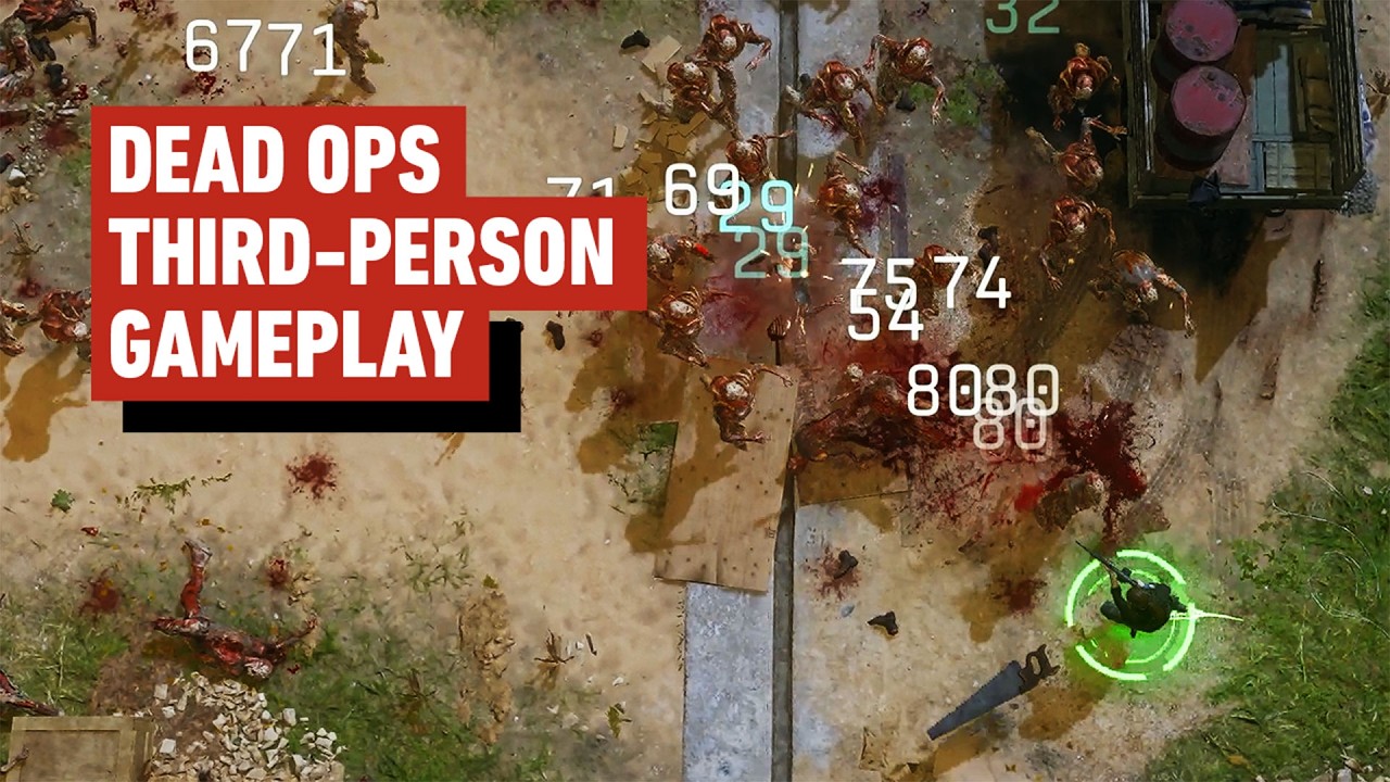 Call of Duty: Black Ops 7 – Dead Ops Arcade 4 Third-Person Gameplay