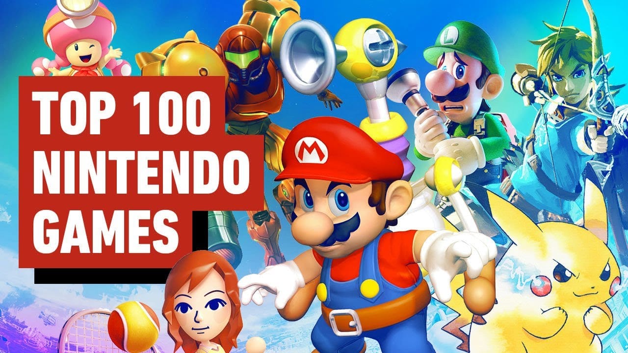 The 100 Best Nintendo Games of All Time – IGN + Nintendo Life Ranking